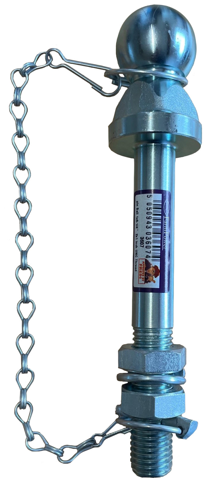 50mm towball pin 1 inch - Tractor Fitment