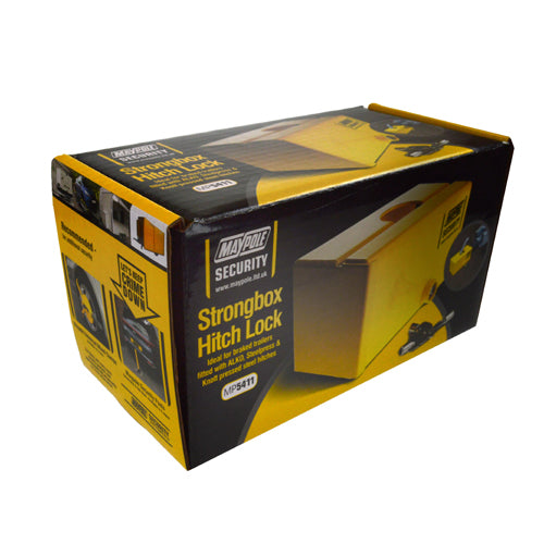 MP5411 Strongbox Hitchlock For Pressed Steel Hitches / Unbraked Trailers