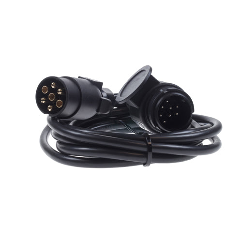 3m 7 Pin to 13 Pin Straight Suzi Cable