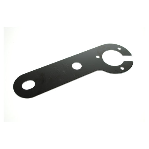 Heavy Duty Single Mounting Plate (2mm Coated Steel)