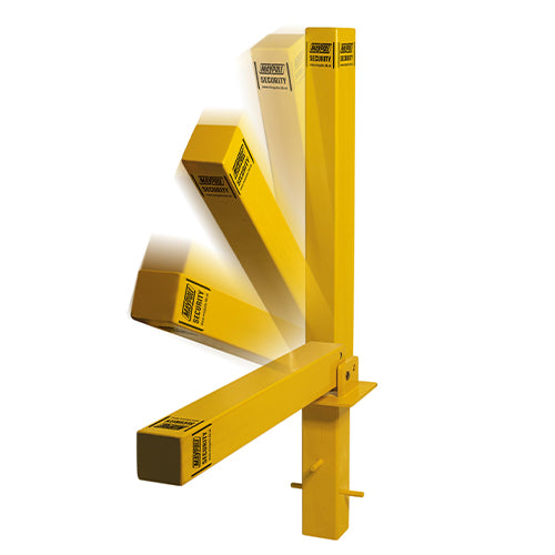 MP9739 Fold Down Security Post Set In Concrete
