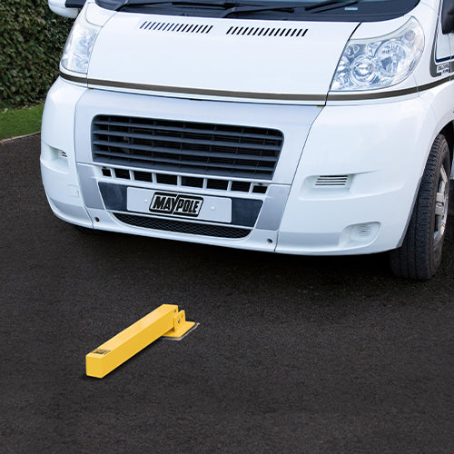 MP9739 Fold Down Security Post Set In Concrete