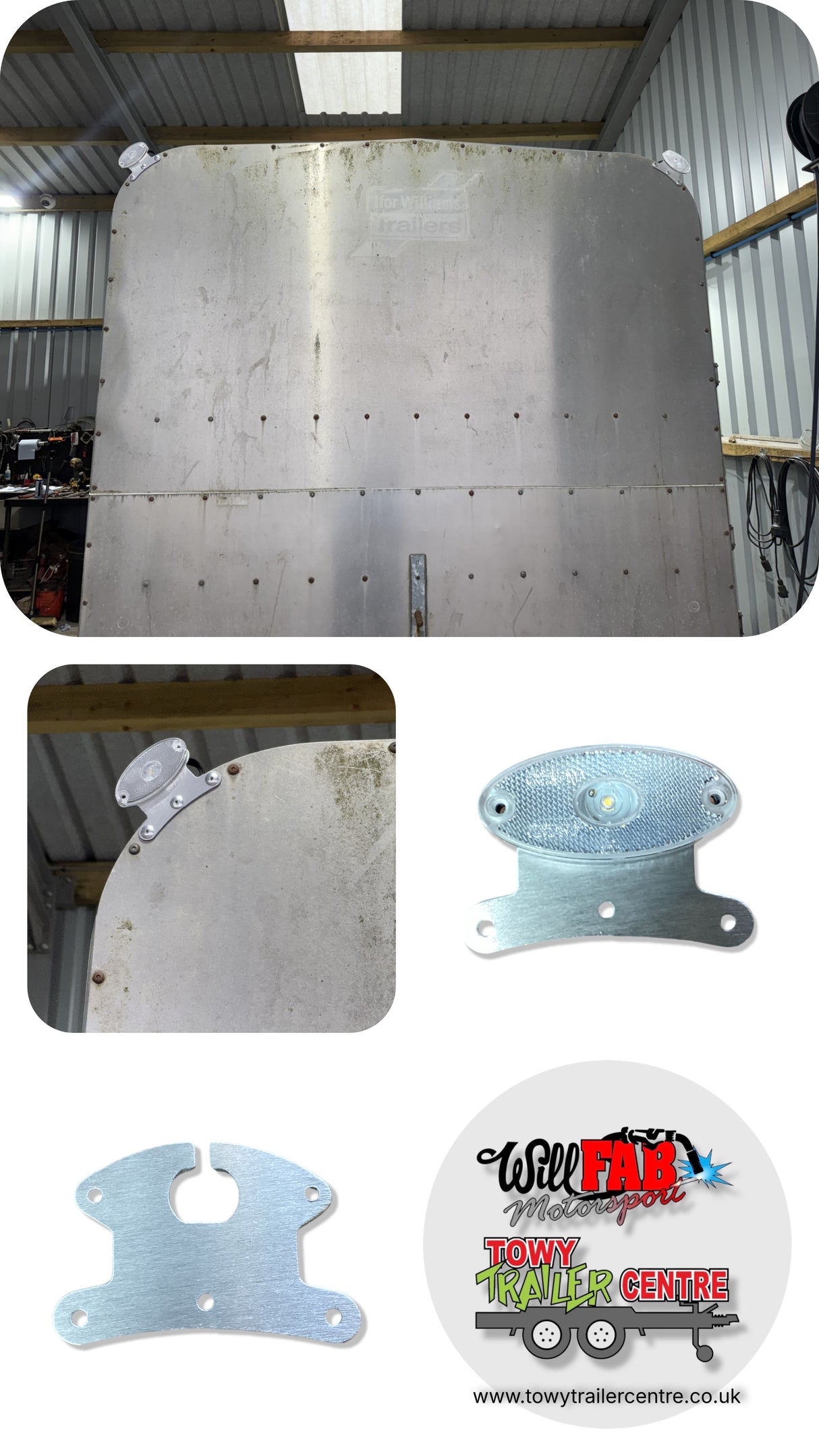 TTC Oval LED Livestock Roof Bracket