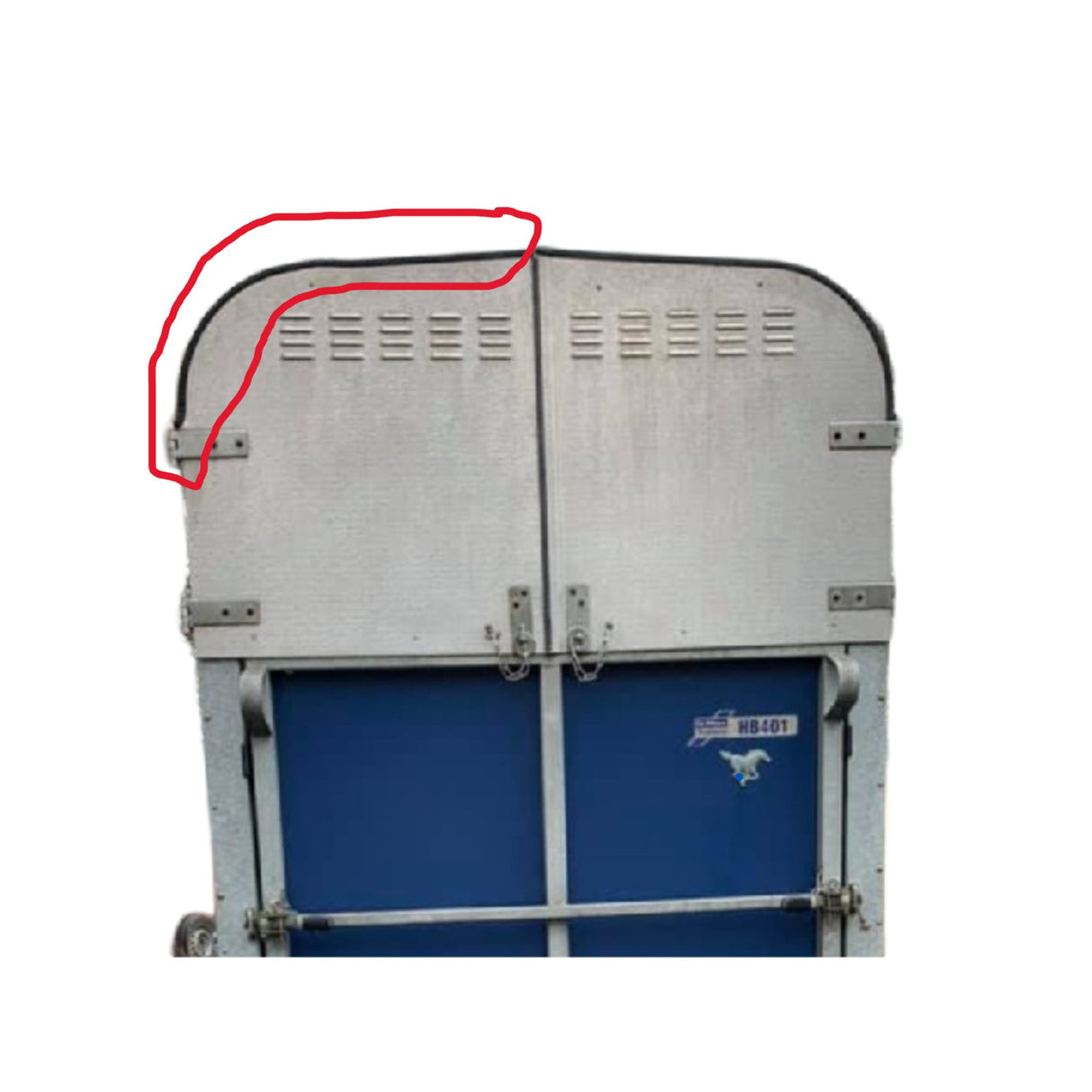 HB401 Rear Door Seal - 1/2 Set Large Trim