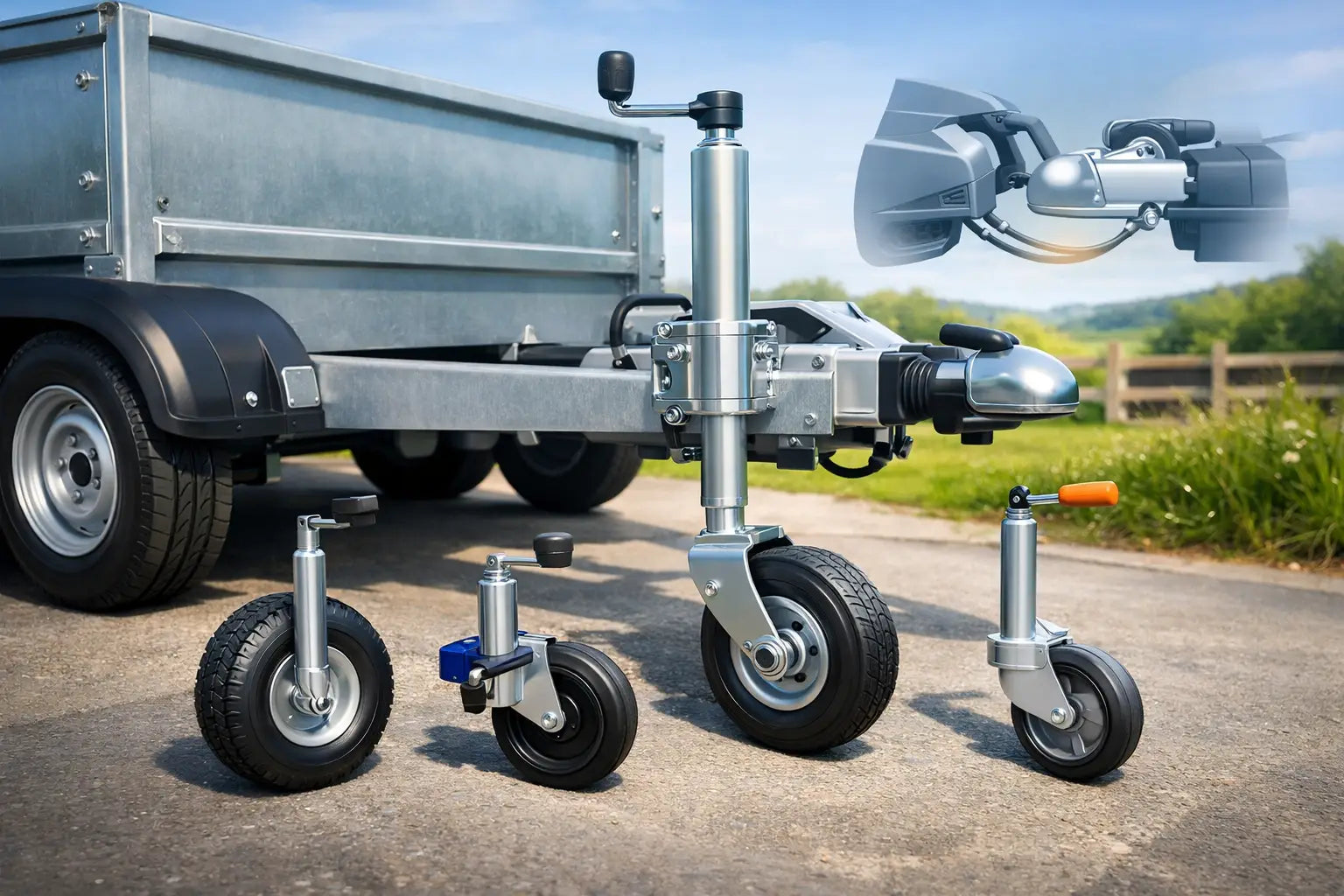 Choosing the Right Trailer Jockey Wheel