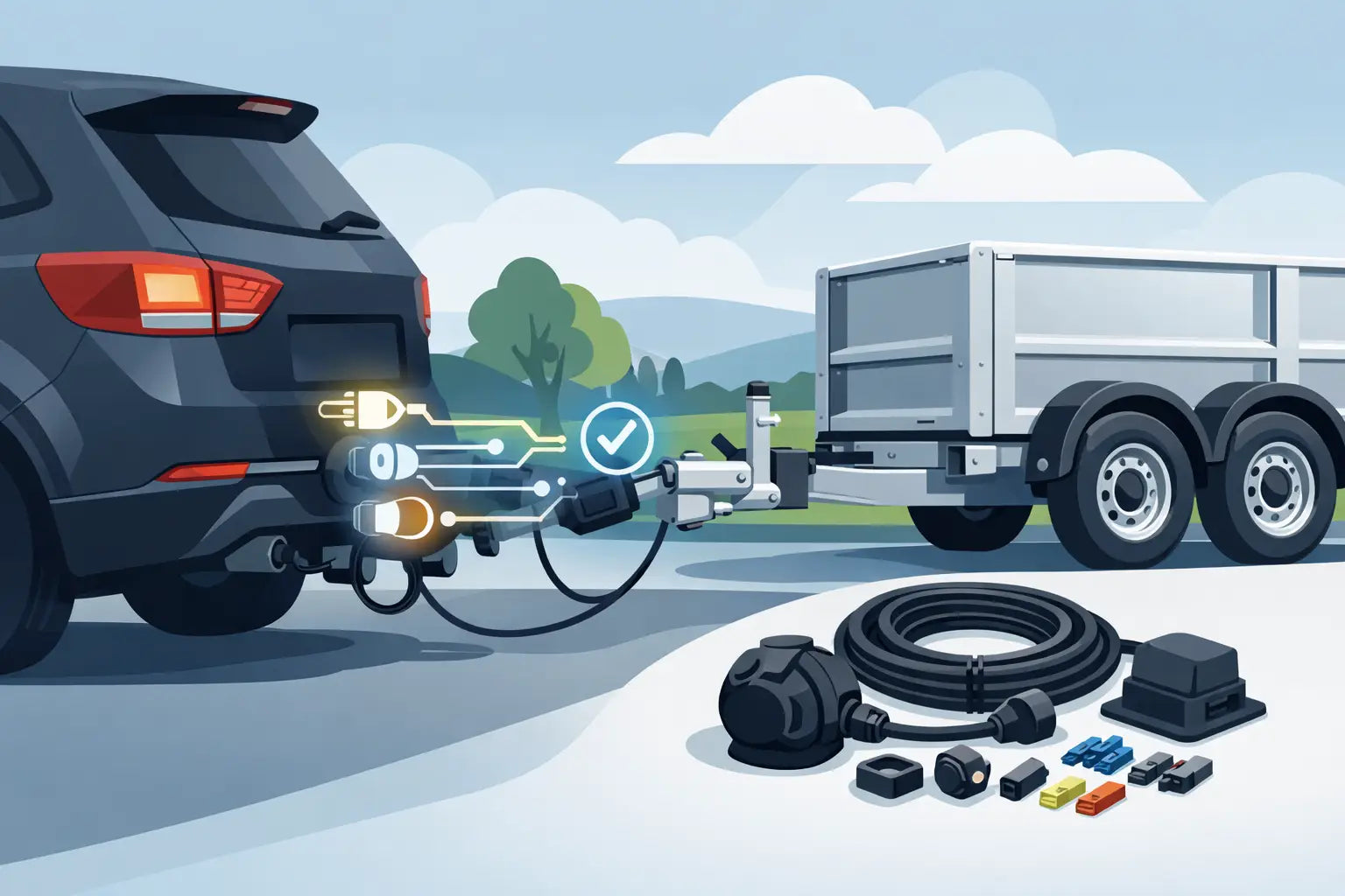 Dedicated Towbar Wiring Kit Explained