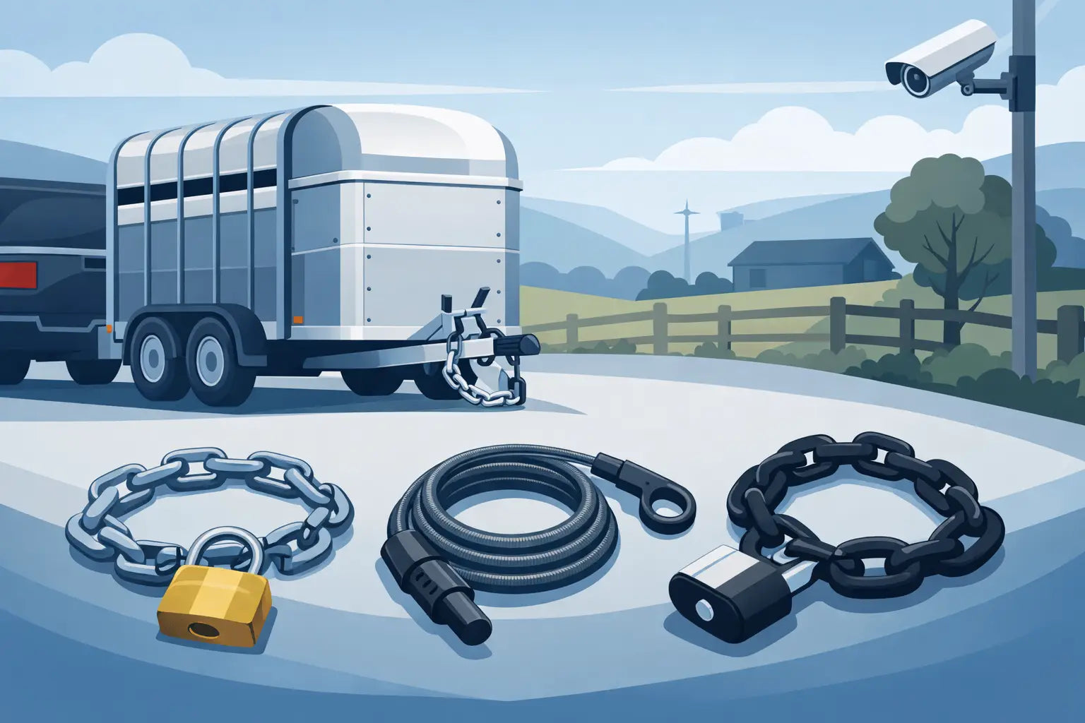 Trailer Security Chain Options That Suit Your Trailer