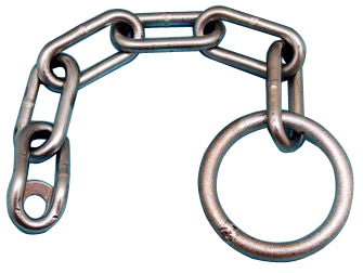 Unbraked Trailer Secondary Coupling Chain / Safety Chain