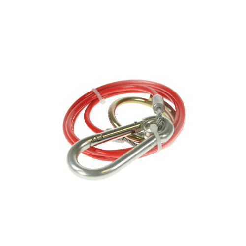 Ring Breakaway Cable / Safety Cable 1M x 3mm