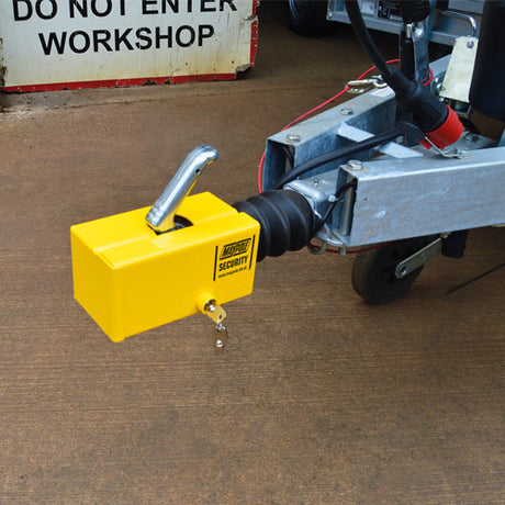 MP5411 Strongbox Hitchlock For Pressed Steel Hitches / Unbraked Trailers