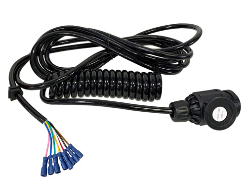 Suzi Cable 13Pin Euro Plug Trailer Suzi Cable (Plug To Spade Terminals) 4Mtrs - M ...