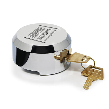 MP908 Van Door Lock Complete with Chrome Hasp & Fixing Bolts