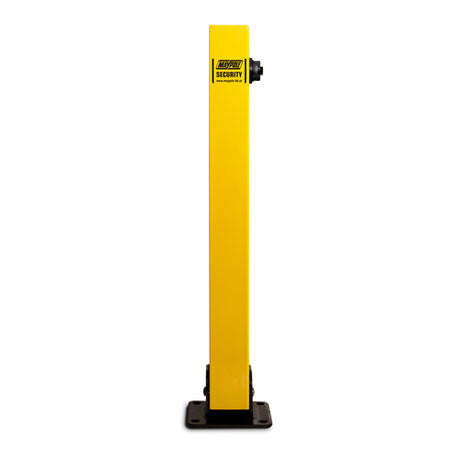 MP9732 Square Fold Down Security Post with Integral Top Lock